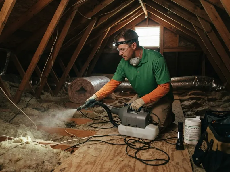 Attic Sanitation and Pest Remediation in St. Petersburg, FL