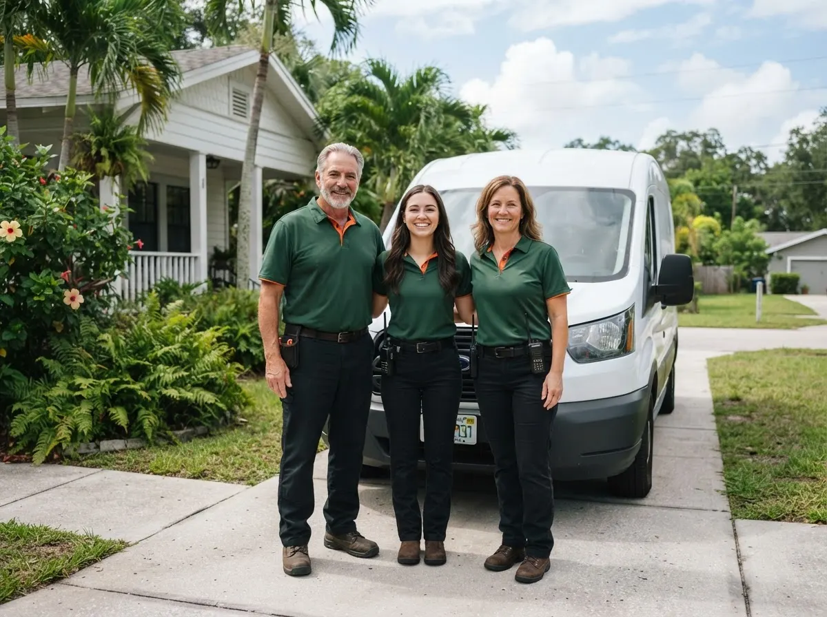 Pelican Grove Pest Control pest control service team in St. Petersburg, FL